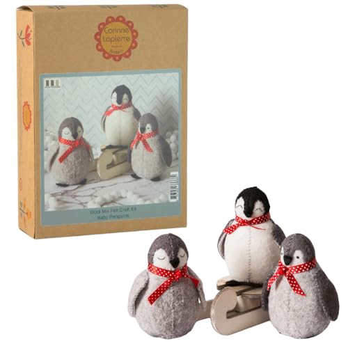 Corinne Lapierre Filz Baby Pinguine Nähen Craft Kit von Corinne Lapierre