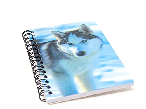 3D Notizbuch - Husky - klein von Cornelissen