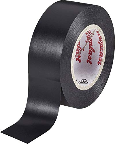 Coroplast 302 302-10-19BK PVC-Klebeband Schwarz (L x B) 10m x 19mm von Coroplast