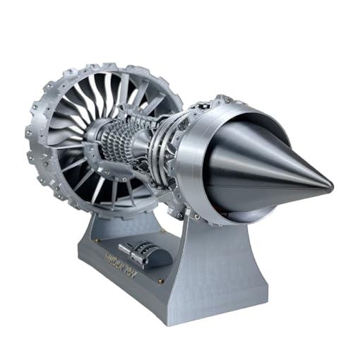 Correa TR-900 Turbojet Turbofan-Triebwerk Modellbausatz Wissenschaftliches Experimentelles Düsentriebwerk 3D-Druck Bastelmodell Spielzeug 40cm von Correa