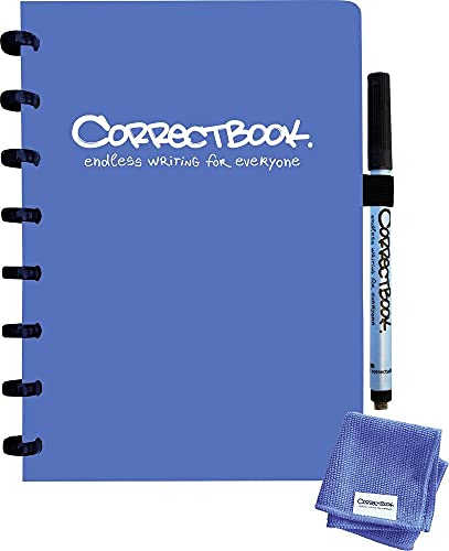 Correctbook DIN A5 blue liniert DIN A5 blue liniert Notizbuch Blau DIN A5 von Correctbook