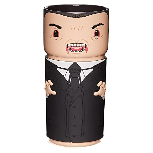 CosCups von Numskull Dracula Keramikbecher mit Gummihülle 400ml - Offizielles Hammer Horror-Merchandise von CosCups