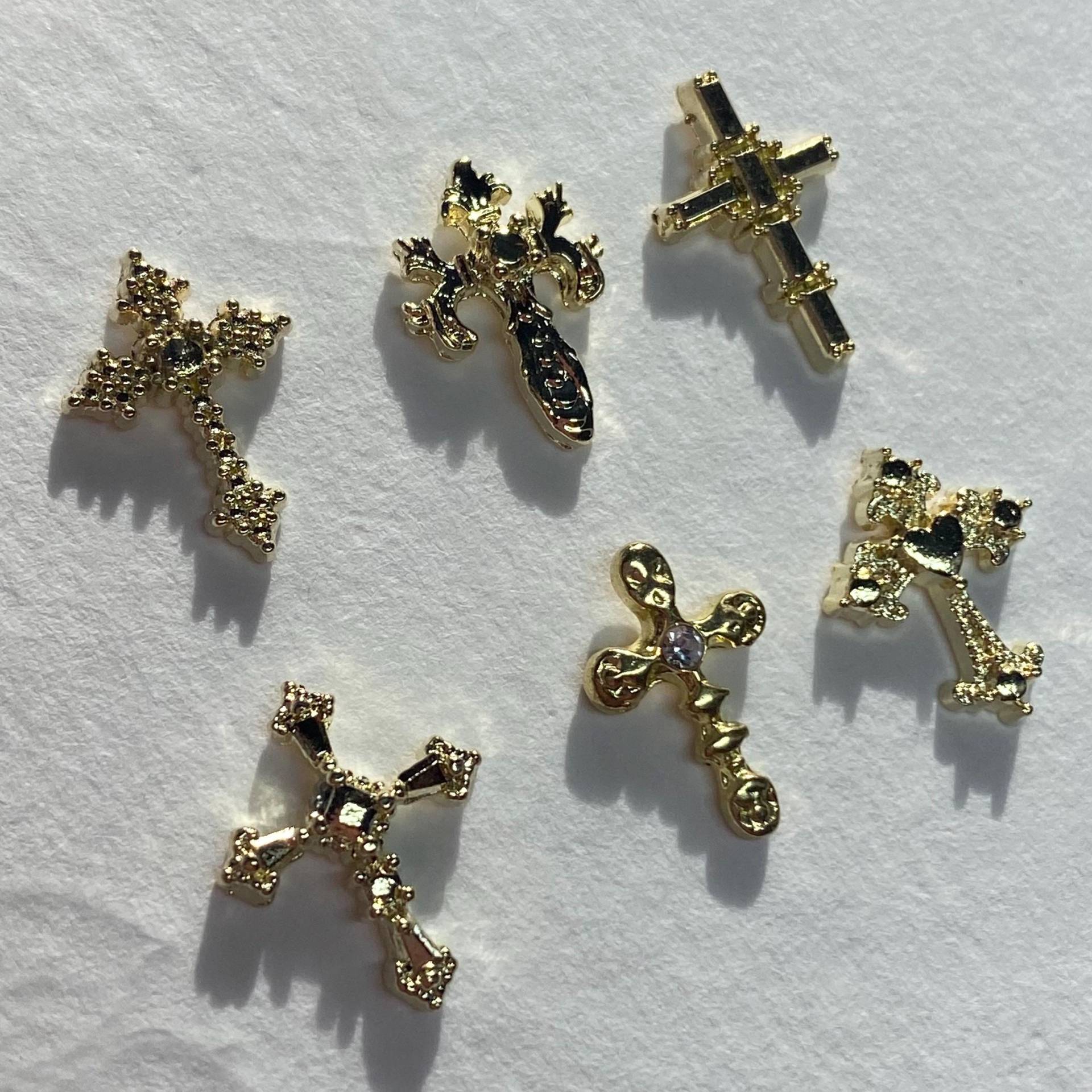 Kreuz Nail Charms von Cosi17