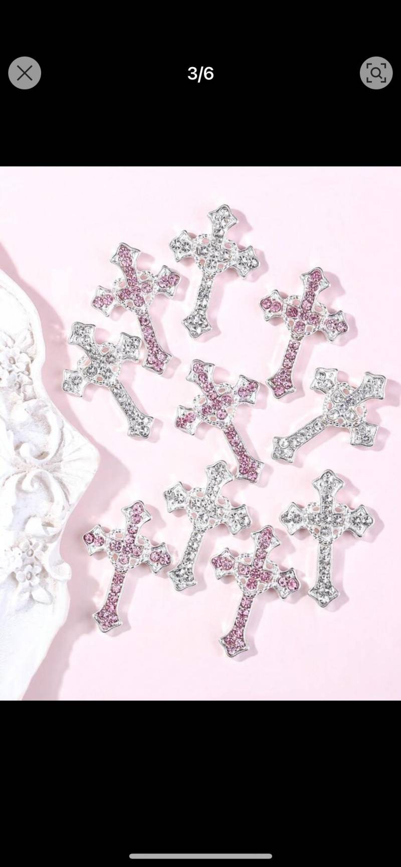 Kreuz Nail Charms von Cosi17