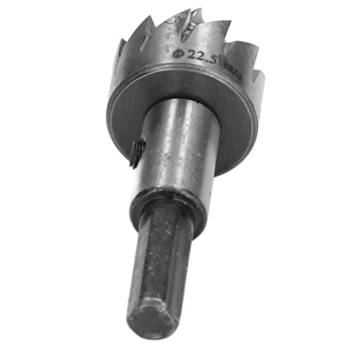 Lochschneider für Holzbearbeitung, glatter Bohrer, Lochsäge, schneller Bohrerwechsel, 3 professionelle 8/9 Zoll (22,5 mm) für Holz für Stahl für Metall von Cosiki