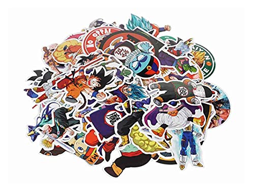 CosplayStudio Son Goku Vinyl Sticker Set mit 100 Stück Aufkleber von CosplayStudio