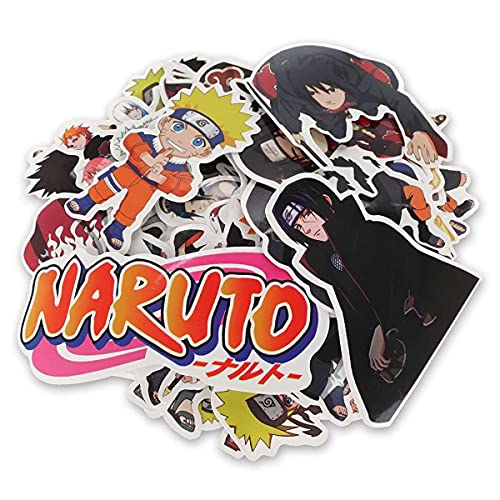 CosplayStudio Hochwertige Naruto Vinyl Aufkleber | 63 Sticker von CosplayStudio