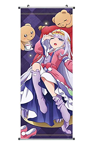 Sleepy Princess in the Demon Castle Rollbild | Kakemono aus Stoff | Poster 100x40cm | Motiv: Aurora Suya Rhys von CosplayStudio