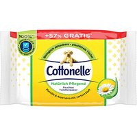 Cottonelle Feuchtes Toilettenpapier Natürlich Pflegend 1-lagig, 66 Tücher von Cottonelle