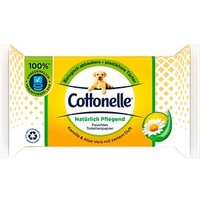 Cottonelle Feuchtes Toilettenpapier Natürlich Pflegend 1-lagig, 42 Tücher von Cottonelle