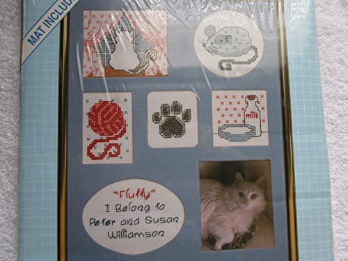 Counted Cross Stitch Fotoalbum-Sammelset mit Katzenmotiv von Counted Cross Stitch