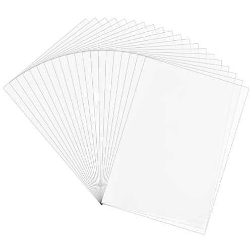 50 Blatt Transparentpapier, Bastelpapier Transparent Papier A4 73g/qm Pergamentpapier zum Basteln Tracing Paper, Architektenpapier 210 X 297mm Pauspapier für Skizzieren, Pausieren, Zeichnen von Cozlly