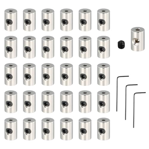 Cozlly 30stk Pin Backs Locking, Pin Backs Verriegelung, Pin Rücken 200 Anstecker Verschluss mit Schraubenschlüssel, Stift Keepers Verschluss Schließe, Pin Keeper für Schmuck Diy Brosche Namensschild von Cozlly