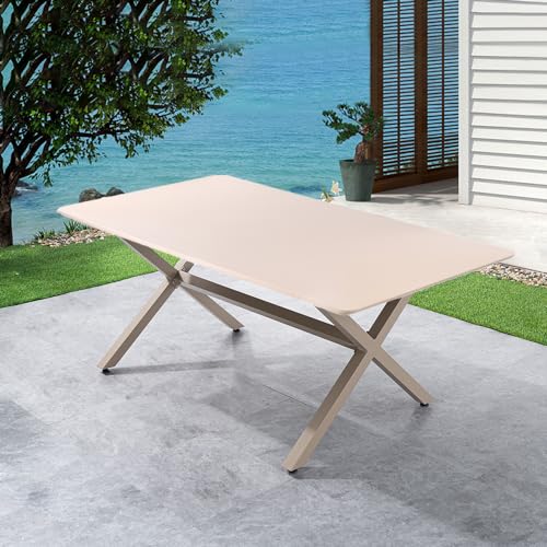 Cozomiz Elastische Tischdecke Gartentischdecke Rechteckige Waschbar rutschfeste Abwischbar Schmutzabweisend Tischdecke Sekt 120x60cm Rechteckige Enge Passform von Cozomiz