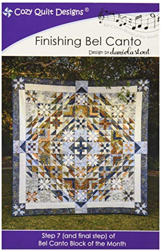 Cozy Quilt Designs Bel Canto Step 6 Bom Finishing Muster von Cozy Quilt Designs