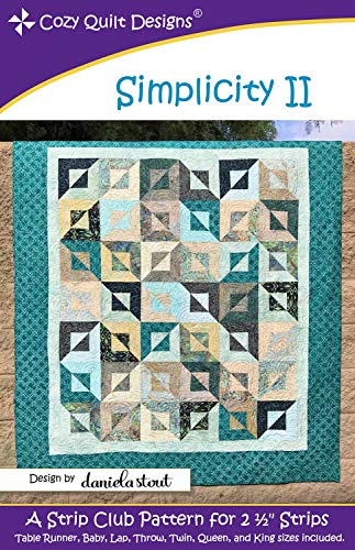 Cozy Quilt Designs Simplicity II Muster von Cozy Quilt Designs