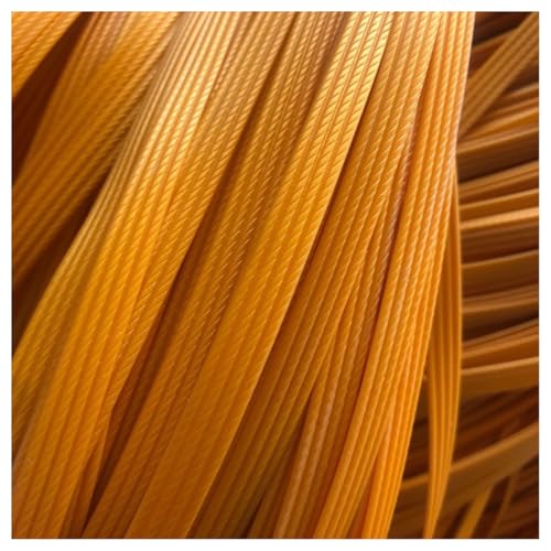 Cozylkx 500g PE-Kunststoff-Rattanmaterial, Langlebiges Geflochtenes Synthetisches Rattan Für Die Reparatur Von Gartenmöbeln Und Zum Korbflechten, 8 Mm Breit, 1,2 Mm Dick von Cozylkx