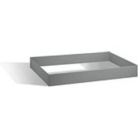 CP 7100 Sockel für Schränke vulkangrau 110,0 x 75,0 x 10,0 cm von Cp