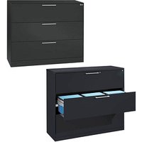 CP C 3000 Asisto Hängeregistraturschrank grau 3 Schubladen 120,0 x 43,5 x 101,0 cm von Cp