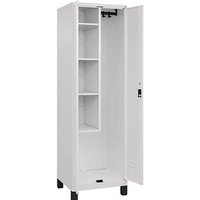 CP Putzmittelschrank Classic Plus 080110-00 S10014 verkehrsweiß 60,0 x 50,0 x 195,0 cm, aufgebaut von Cp