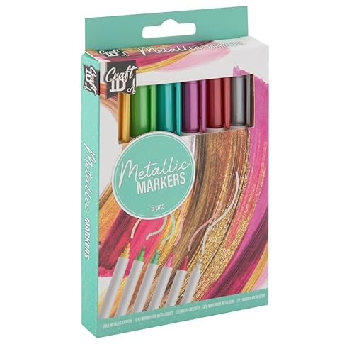 Craft ID Metallic-Marker (6-teiliges Set) von Craft ID