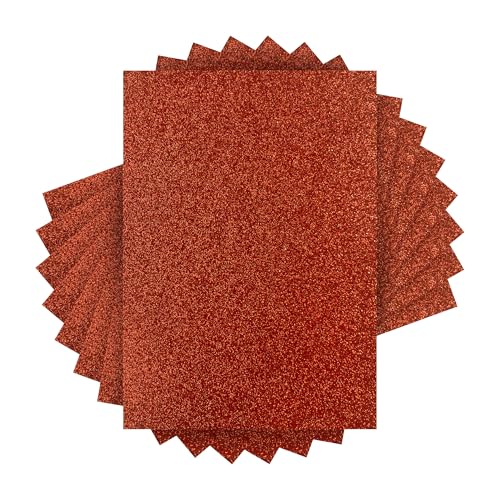 Craft Perfect Glitzerkarton, Ruby Ritz, A4, 30 Blatt von Craft Perfect