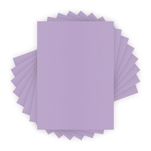 Craft Perfect Klassischer Karton, Mauvenviolett, gewebt, strukturiert, A4, 216 g/m², 50 Blatt von Craft Perfect