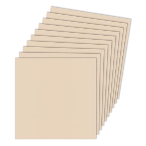 Craft Perfect Klassischer Karton, gewebt, strukturiert, 30,5 x 30,5 cm, 216 g/m², Ballettrosa, 10 Blatt von Craft Perfect