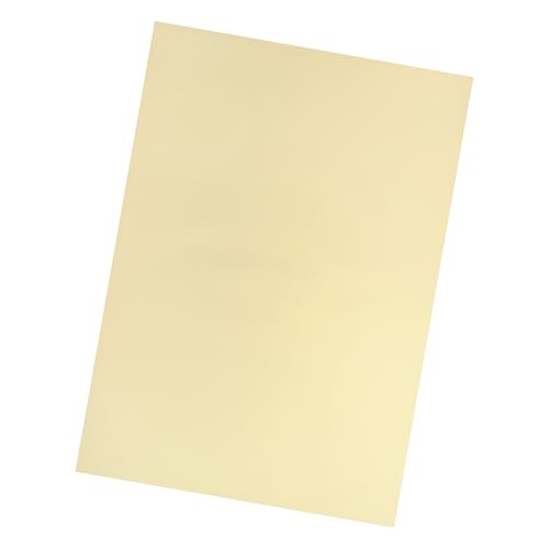 Pergamentpapier, Perlgold, A4, 150 g/m², lichtdurchlässiges, druckerfreundliches Kraftpapier, ideal zum Stanzen, Durchzeichnen und Kartengestaltung, 40 Stück von Craft Perfect