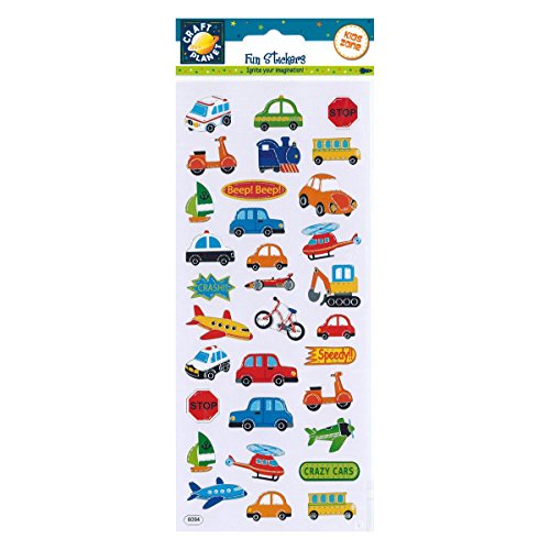 Craft Planet CPT 6561051 Stickers, Multi, Einheitsgröße von Craft Planet