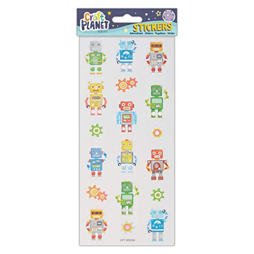 Craft Planet CPT 805299 Stickers, Vinyl, Multi, Einheitsgröße von Craft Planet