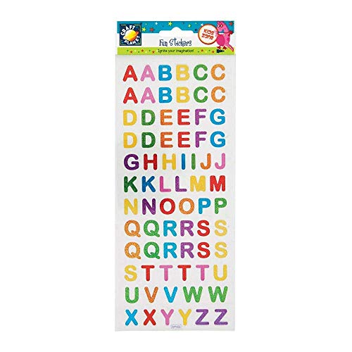 Craft Planet Fun Stickers "Alphabet" Aufkleber von Craft Planet