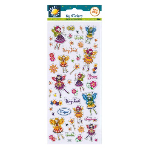 Craft Planet Fun Stickers Aufkleber "Floral Fairies" von Craft Planet