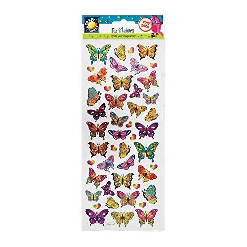 Craft Planet Fun Stickers Aufkleber "Schmetterlinge" von Craft Planet