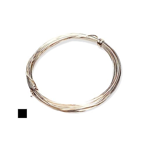 CRAFT WIRE 10 Gauge, 925er-Sterlingsilber, quadratisch, weich, 30,5 cm von Craft Wire