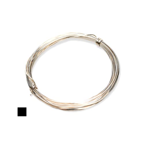 CRAFT WIRE 28,3 g, 2,4 m, 925er Sterlingsilber, 18 Gauge, quadratisch, weich von Craft Wire