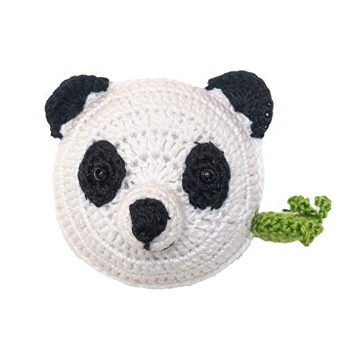 Craft Roll-Maßband gehäkelt 150cm einziehbar Bandmaß für Schneider, Kinder oder Körper Fair Trade (Panda) von Craft