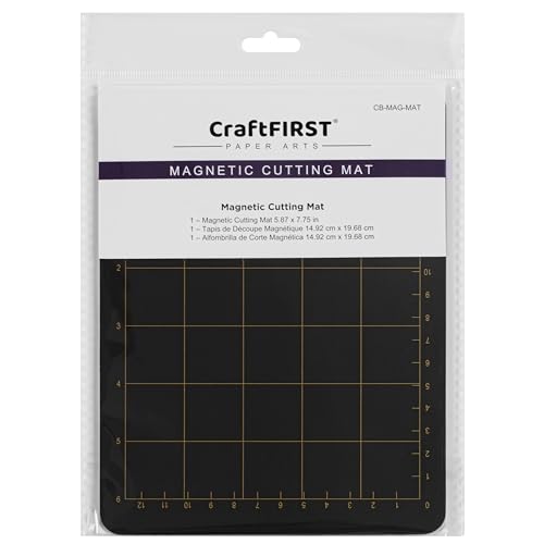 CraftFIRST Magnetische Schneidematte für Cuttlebug Stanzmaschine, 14,9 x 19,7 cm von CraftFIRST