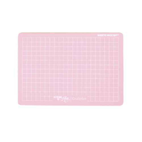 Craftelier - Magic Mat® Magnetische Schneidematte für Big Shot von Sizzix | Ideal für die Verwendung mit Ihrer StanzMaschine | Pink - Maße 22,5 x 15,5 x 0,3 cm von Craftelier