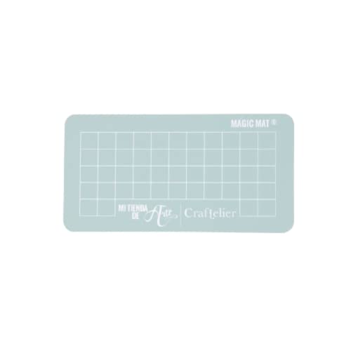 Craftelier - Magic Mat® Mini Selbstheilende Schneidematte für Mini Evolution We R Memory Keepers | Ideal für die Verwendung mit Ihrer Stanzmaschine | Türkis - Maße 12,5 x 6,5 cm von Craftelier