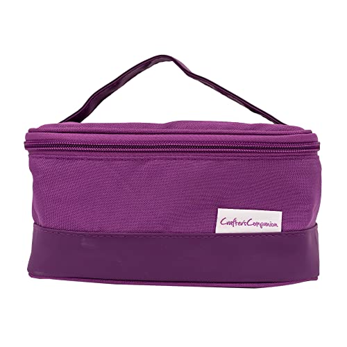 Crafter's Companion CC-STOR-MINIBAG Gemini Mini Aufbewahrungstasche Lila-Purple, Nylon Polyester Vinyl, Einheitsgröße von Crafter's Companion