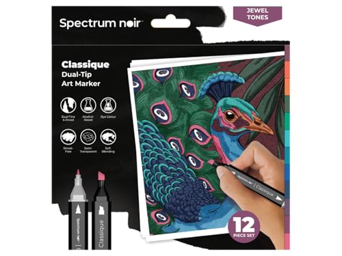 Crafter's Companion Spectrum Noir Classique Schmucksteine, 12 Stück von Crafter's Companion