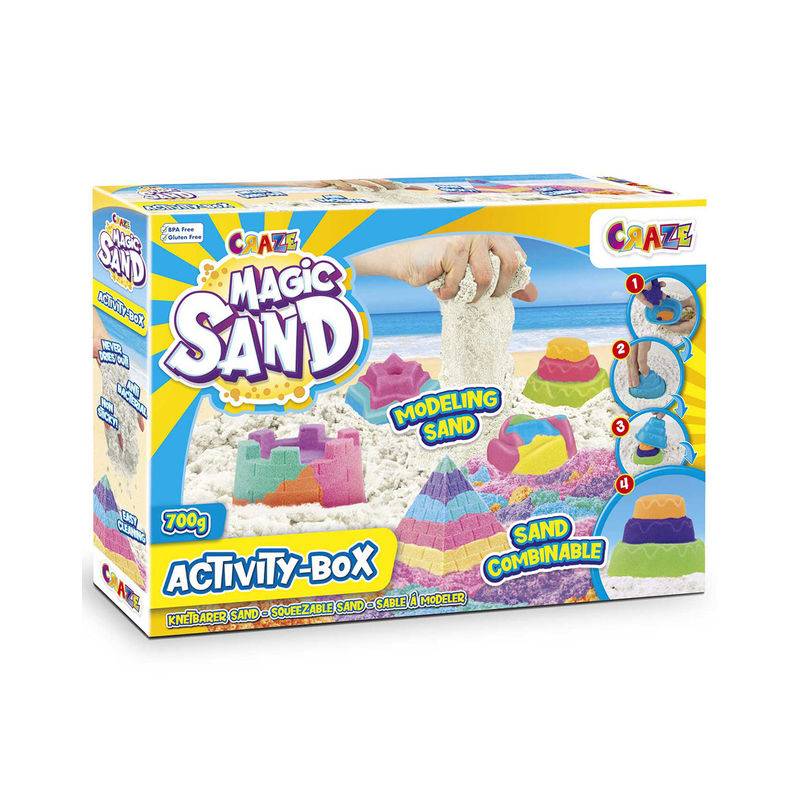 Magic Sand - Activity Box V2 8-Teilig von Craze