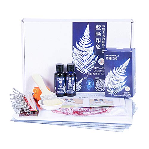 Crazyfly Cyanotype Set Kalium Ferricyanid Cyanotype Drucken DIY Kit von Crazyfly