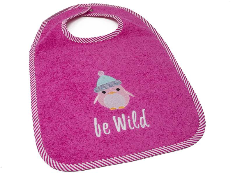 Lätzchen Mit Druckknopf Namen Und Motiv Pinguin Bestickt, Kleines Geschenk Zur Geburt, Babylatz Personalisiert, Lötzchen Namen, Babyparty von CreateyourCover