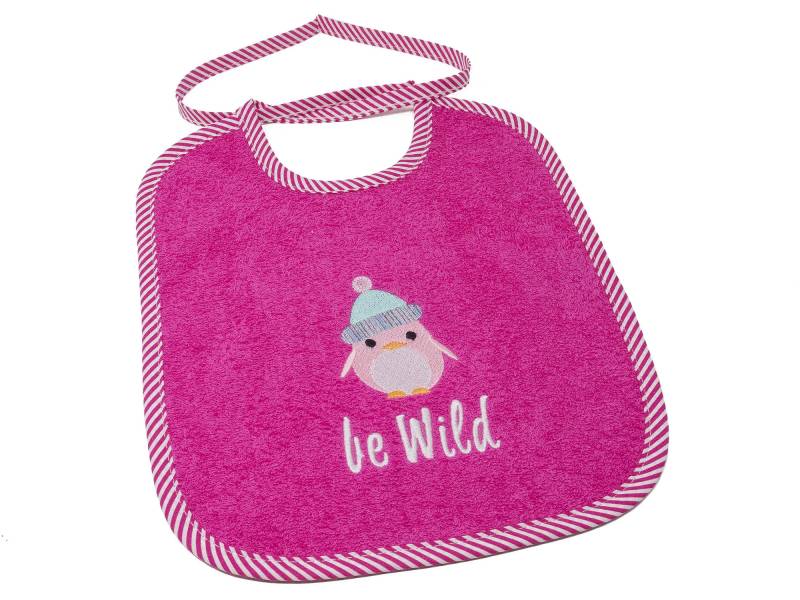 Lätzchen Zum Binden Mit Namen Und Motiv Pinguin, Babylatz Personalisiert, Kleines Geschenk, Für Baby Namen, Geschenk Zur Geburt von CreateyourCover