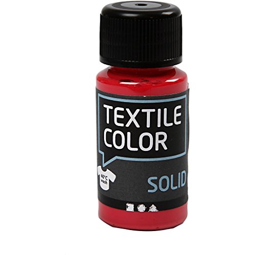 Creativ Company Textile Solid, 50 ml, Rot von Creativ Company