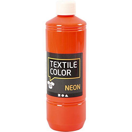 Textile Color, neonorange, 500ml von Creative Company