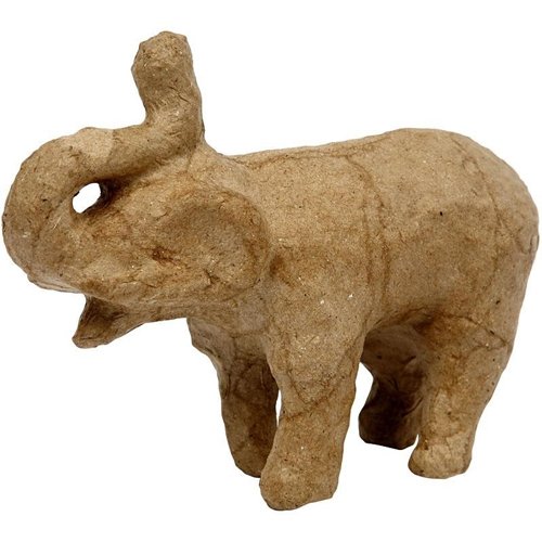 Pappmaché Elefant, ca. 10 cm [Spielzeug] von Creativ Discount