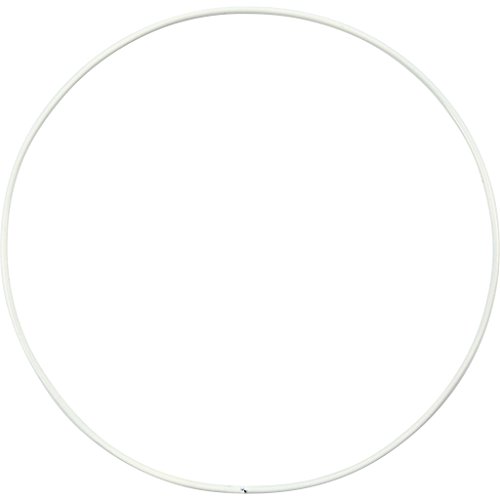 Creativ 100263 DIY-Ringe aus Metall, D: 15 cm, Kreis, 1 Stück von Creativ